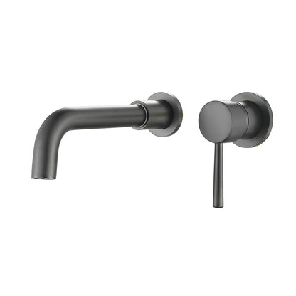 Commercial 2-Handle Wall Mount Bathroom Sink Faucet
