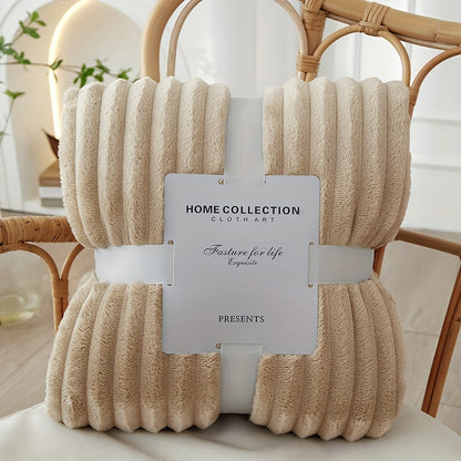 Plush Cozy Fleece Throw Blanket