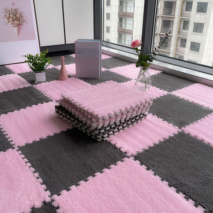 Colorful Anti-Slip Bedroom Carpet Tiles