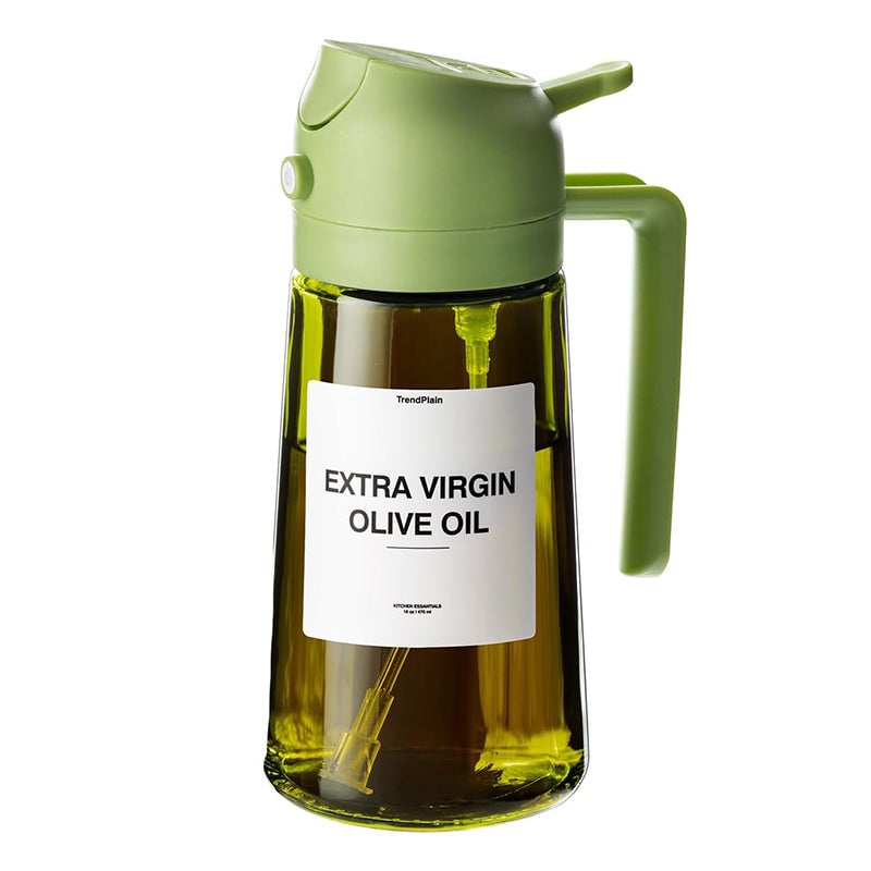 Premium Glass Oil Spray Bottle Dispenser