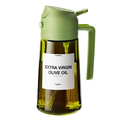 Premium Glass Oil Spray Bottle Dispenser