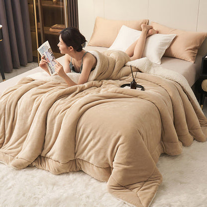 Plush Reversible Shaggy Area Rug