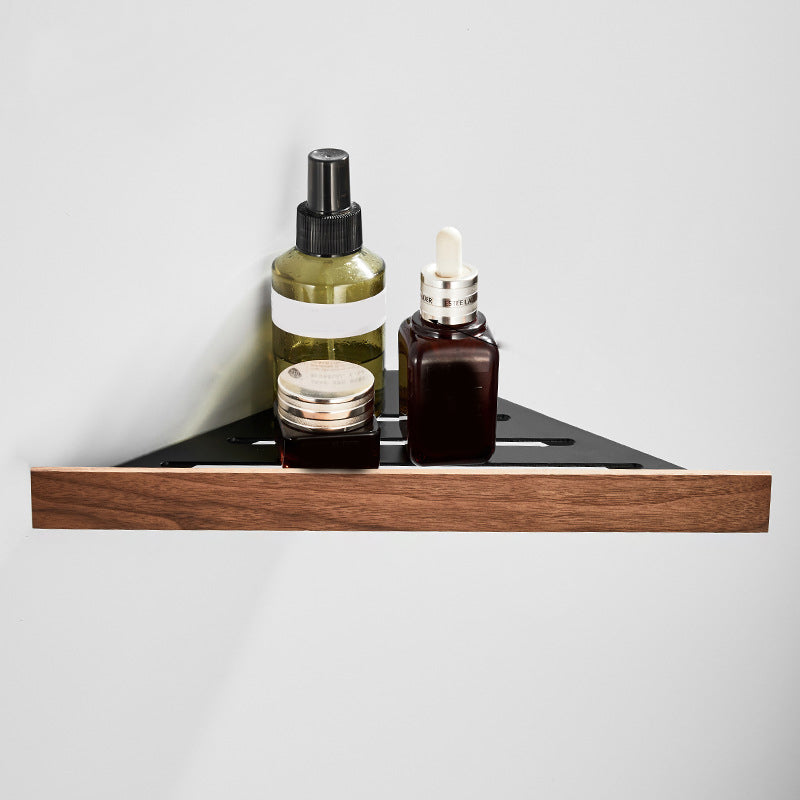 Modern Wooden Aluminum Bathroom Accessory Set