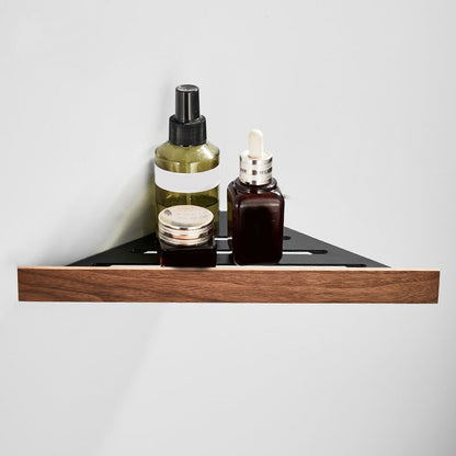 Modern Wooden Aluminum Bathroom Accessory Set