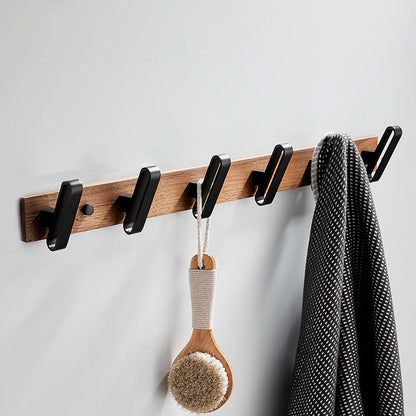 Modern Wooden Aluminum Bathroom Accessory Set
