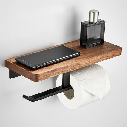 Modern Wooden Aluminum Bathroom Accessory Set