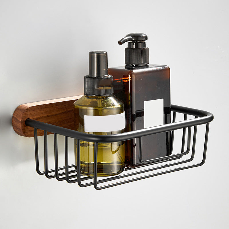 Modern Wooden Aluminum Bathroom Accessory Set - Halri