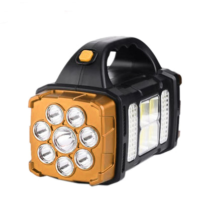 Portable Solar Powered LED Flashlight Battery Pack