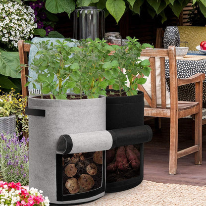 Heavy Duty Garden Plant Grow Bags - Halri