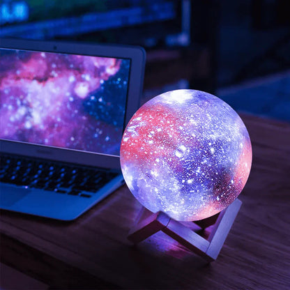 Halri | Moonbright Lamp - Soft Glow Starry Night Table Lamp