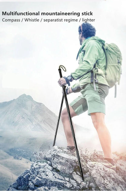 Durable Hiking Staff with Multifunction Tool - Halri