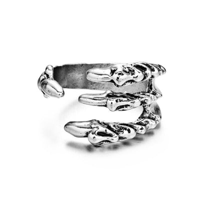 Classic Cat Lady Ring Adjustable Zinc Alloy Band