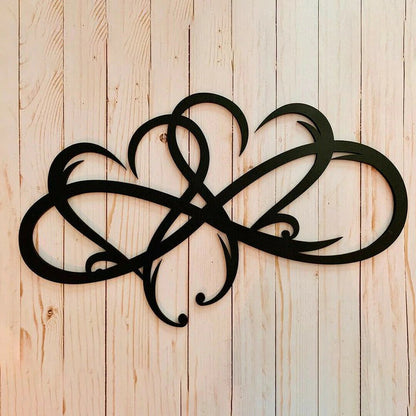 Lovely Metal Heart Wall Decor - Halri