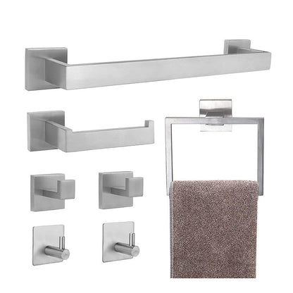 Luxury 7-Piece Stainless Steel Bathroom Set