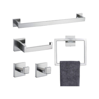 Luxury 7-Piece Stainless Steel Bathroom Set