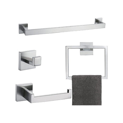 Luxury 7-Piece Stainless Steel Bathroom Set