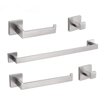 Luxury 7-Piece Stainless Steel Bathroom Set