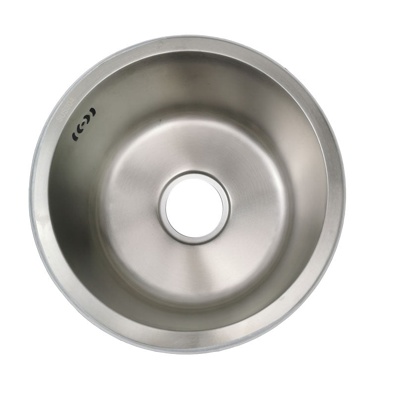 Durable Stainless Steel Sink with Drain Basket