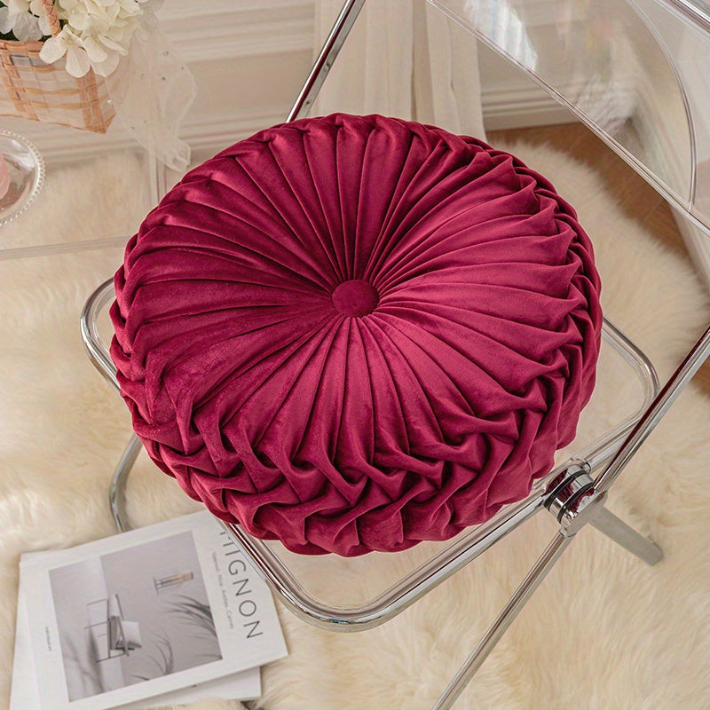Soft Velvet Pumpkin Decor Cushion