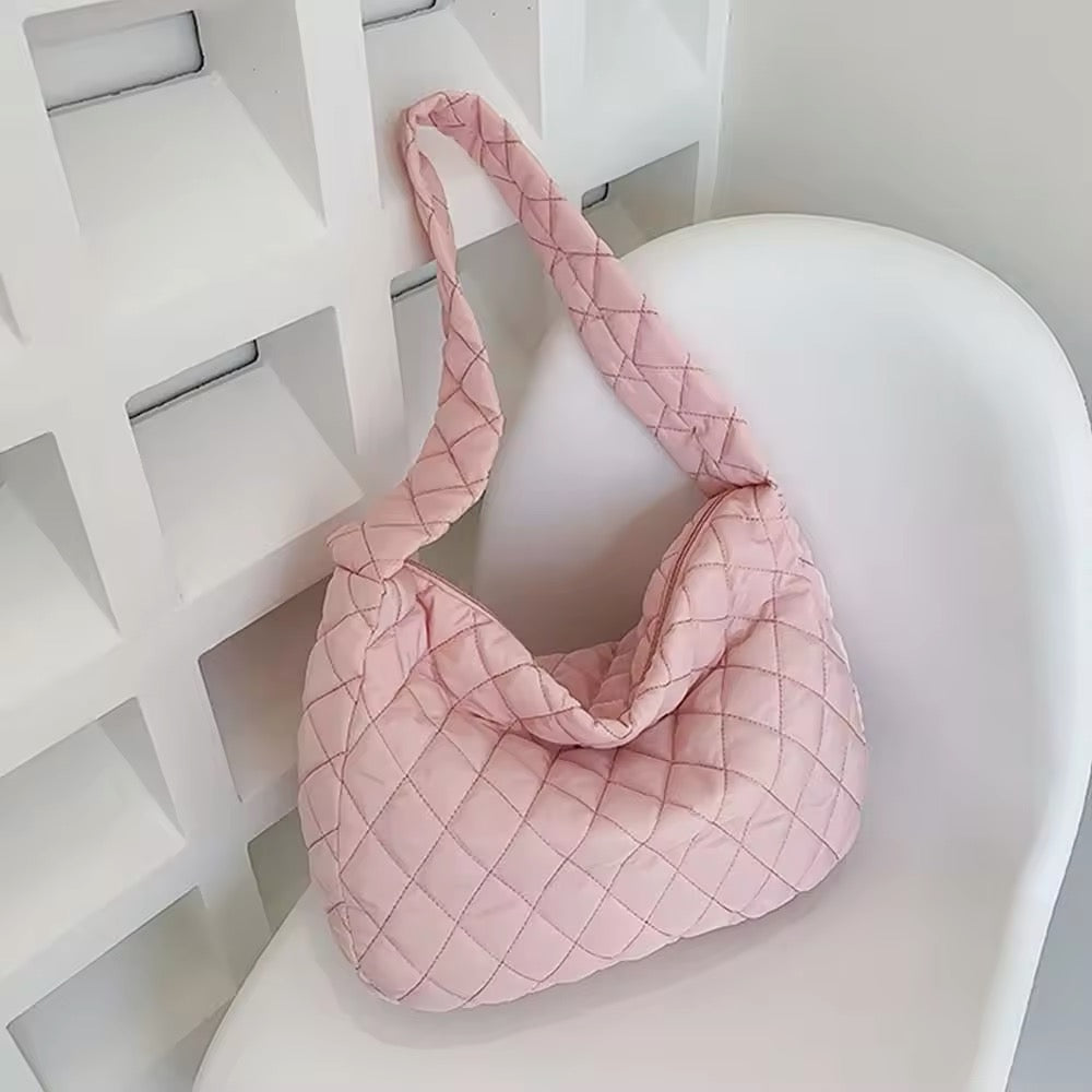 Comfy Large Padded Crossbody Tote Bag - Halri