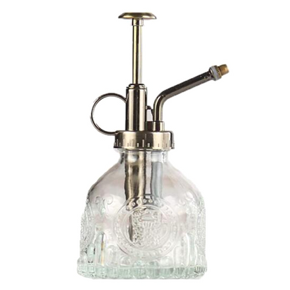 Retro Style Glass Plant Spray Bottle