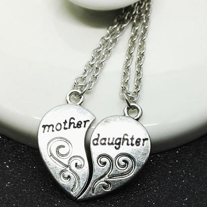 Lovely Mum Heart Shaped Necklace Gift