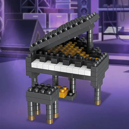 Mini Music Building Block Toy Kit Set