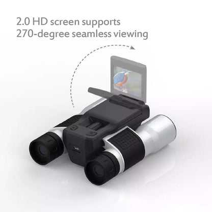Portable HD Zoom Camera Binoculars with Video Recording