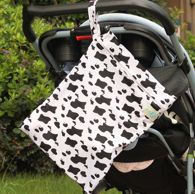 Practical Water Resistant Diaper Bag with Reusable Pouch