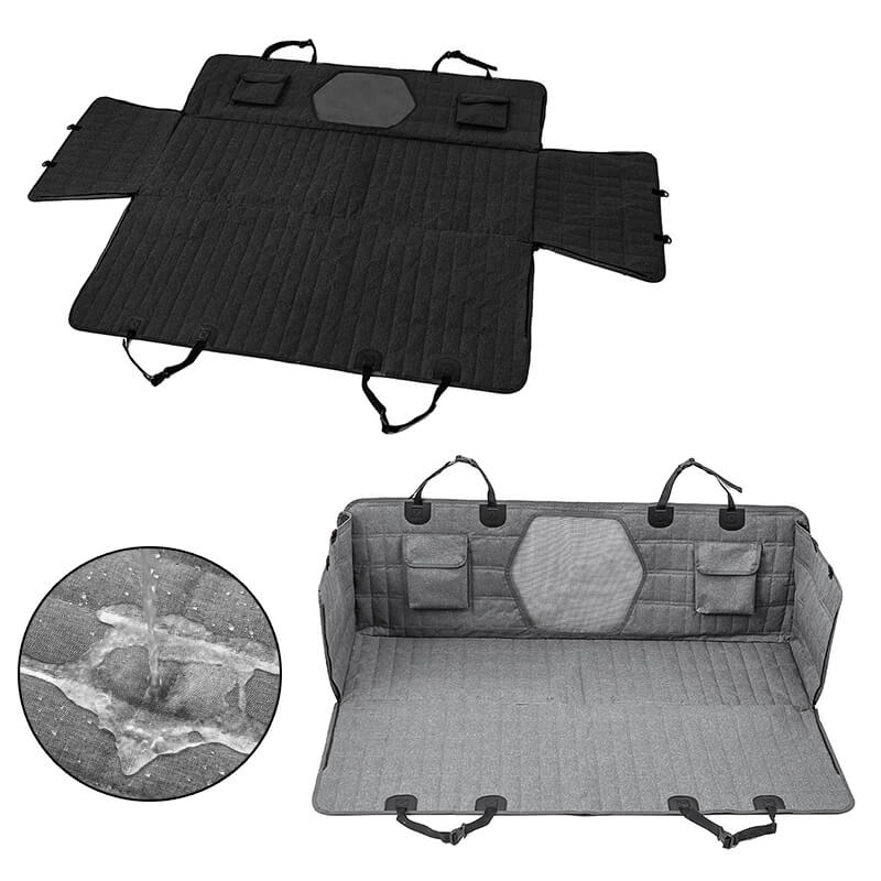 Durable Pet Car Seat Protector with Mesh Vent