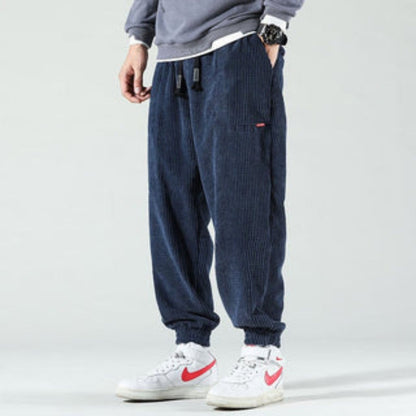 Comfortable Loose Fit Jogger Pants with Side Pockets - Halri