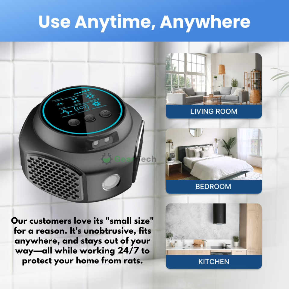 Effective Electronic Mouse Repeller for Home Defense