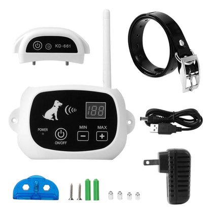 Easy Hidden Pet Electric Fence System Kit