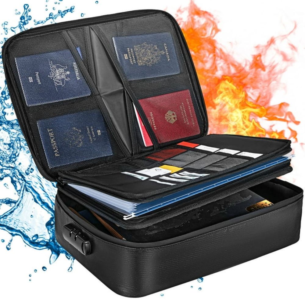 Durable Water Resistant File Storage Bag - Halri