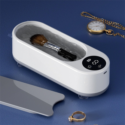 Compact Sonic Cleaner for Jewelry and Glasses