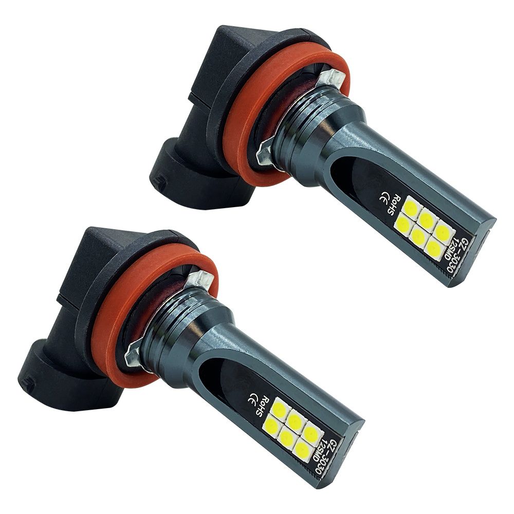 Super Bright LED Car Fog Light Kit H8 H9 H11