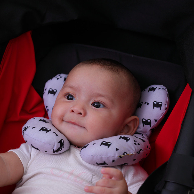 Comfort Baby Head Support Pillow for Car Seat & Stroller