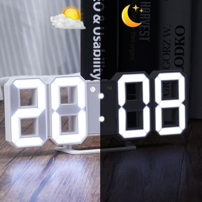 Advanced LED Clock with Date and Temperature Display
