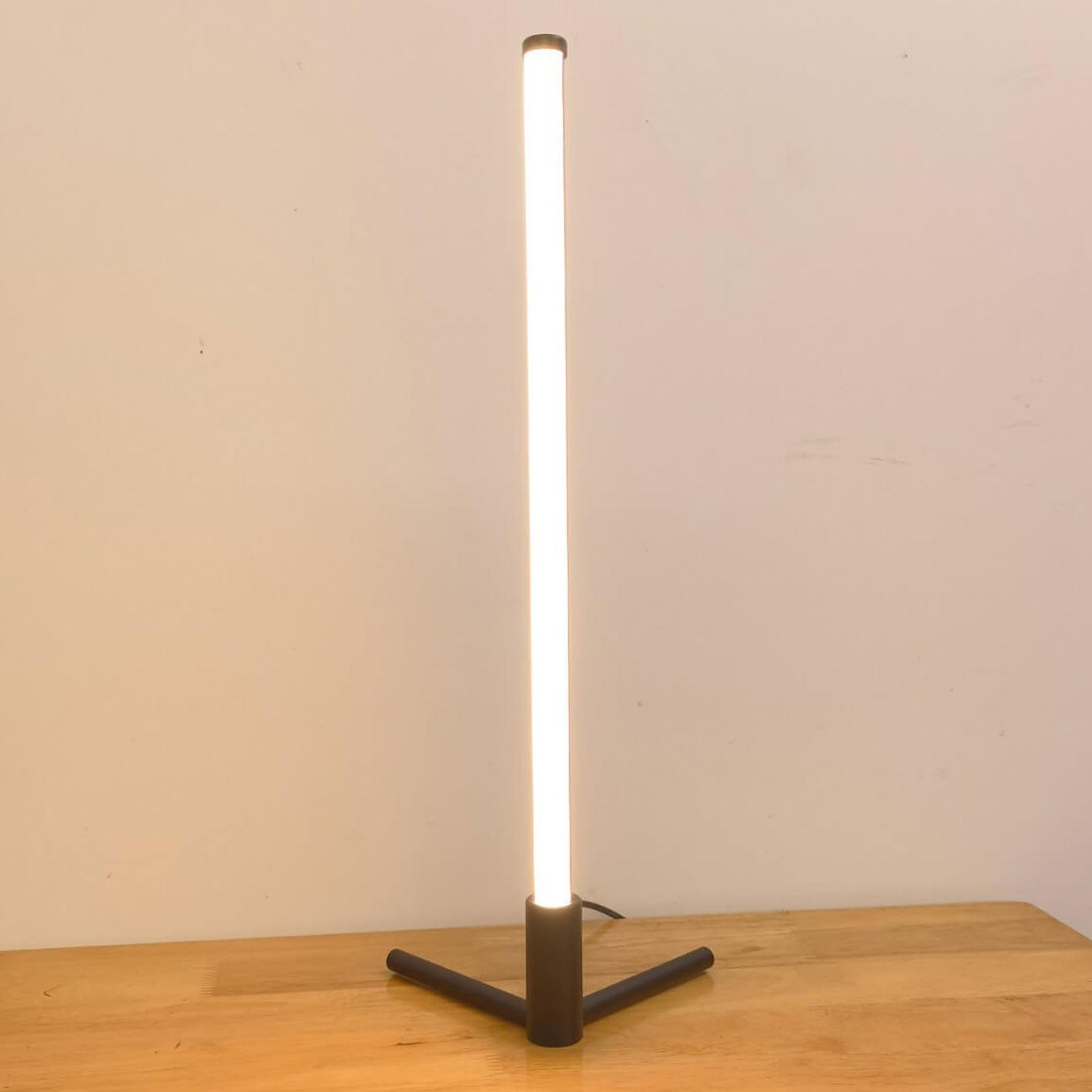 Sleek LED Desk Lamp with Soft Night Light