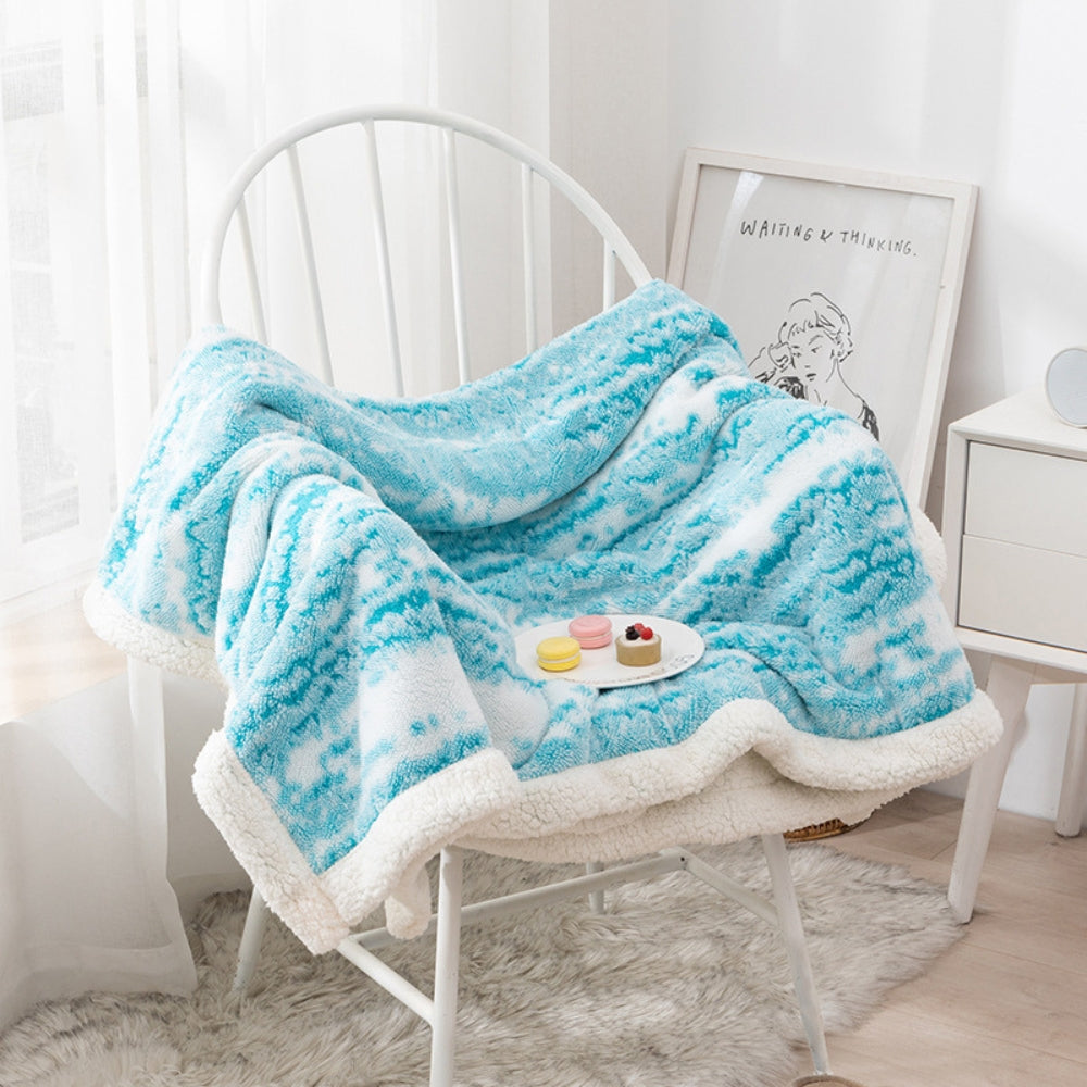 Plush Faux Fur Soft Throw Blanket