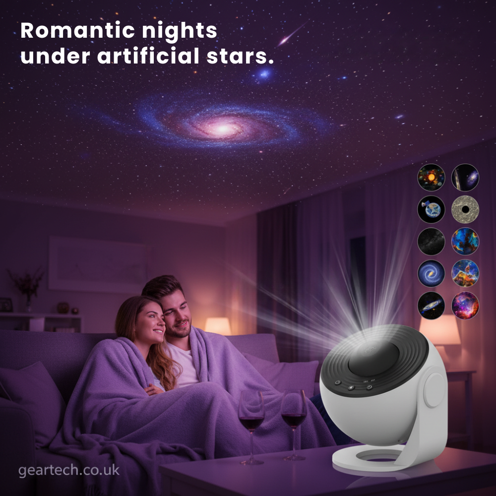 Calming Night Sky Table Lamp for Bedroom Relaxation