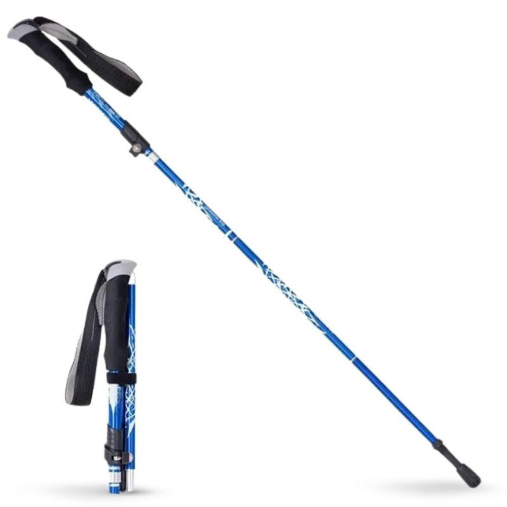 Compact Folding Trekking Walking Stick