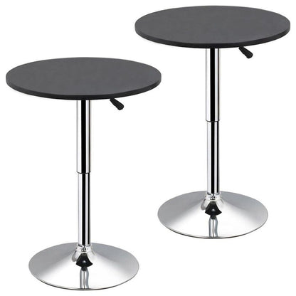 Garden Round Elevated Bar Table Set of 2