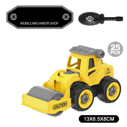 Fun Kids Construction Play Set with Trucks and Vehicles - Halri