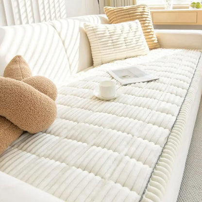 Soft Fleece Sofa Cover Protector