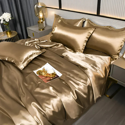 Luxurious Soft Silk Bed Sheets