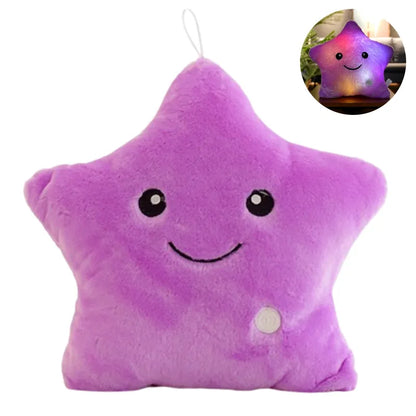 Colorful LED Soft Plush Pillow for Children