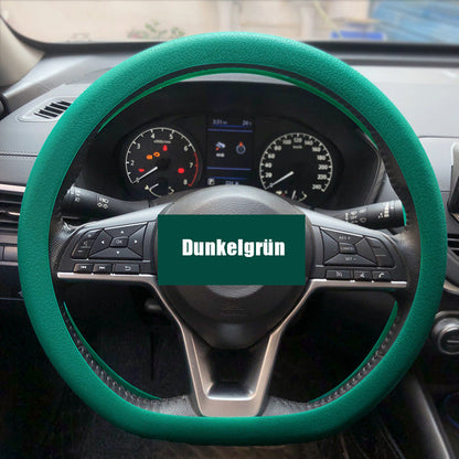 Leather Car Steering Wheel Cover