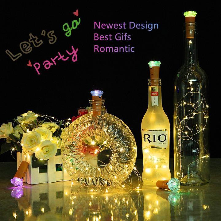 Gorgeous Glass Bottle Lamps - Halri