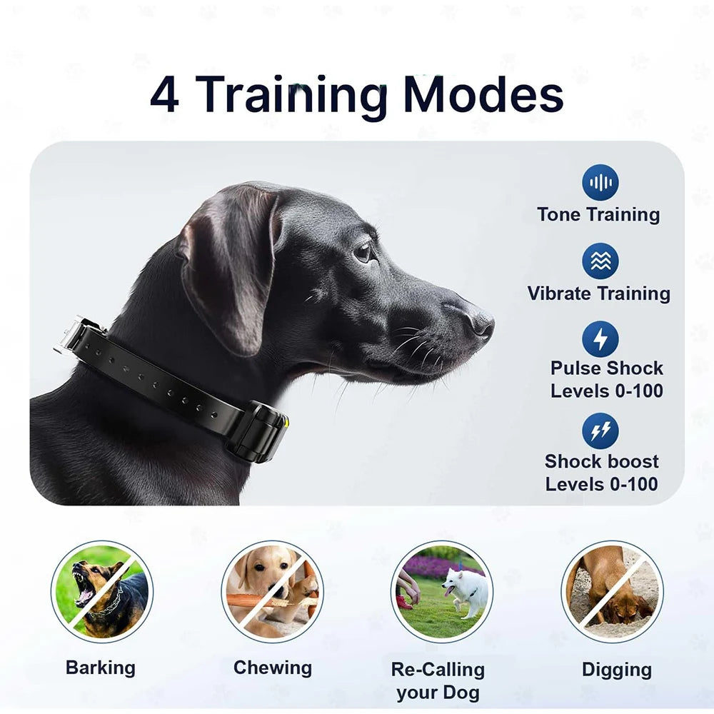 Long Range Remote Training Collar for Large Dogs